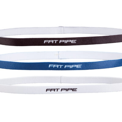 FATPIPE WINNY HÅRBAND SET SVART/BLÅ/VIT