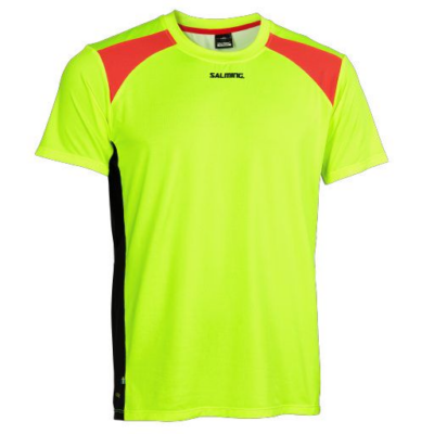 SALMING CHALLENGE TEE TRÄNINGSTRÖJA MAN SVART/GUL