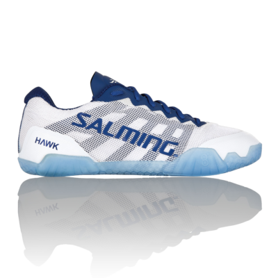 SALMING HAWK SKO VIT/MARIN BLÅ, DAM