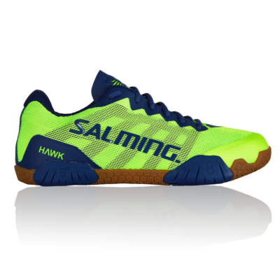 SALMING HAWK SKOR FLUO GRÖN/BLÅ, HERR
